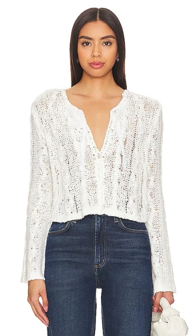 Free People Robyn Cardi In Bright White
