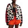 Free People Rocky Ridge Printed Fleece Jacket In Graphic Daisy Combo In Multi