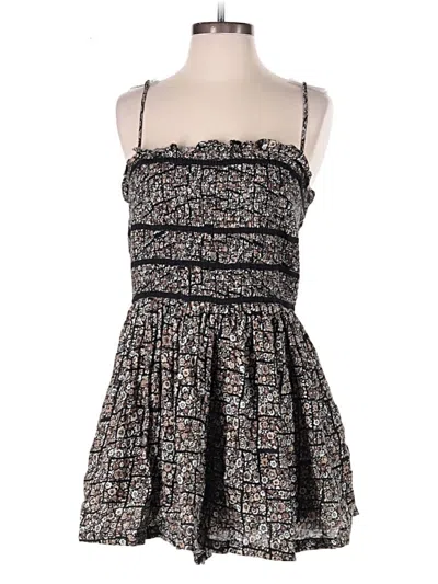 Pre-owned Free People Romper In Black