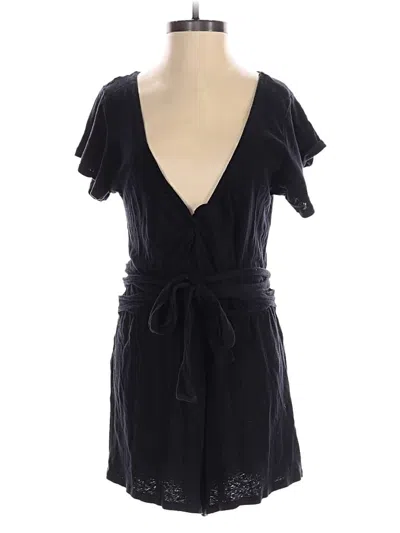 Pre-owned Free People Romper In Black