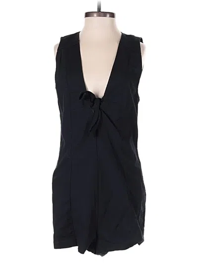 Pre-owned Free People Romper In Black