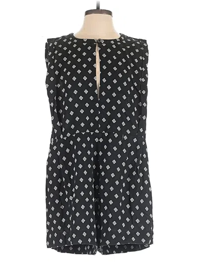 Pre-owned Free People Romper In Black