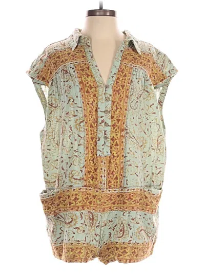Pre-owned Free People Romper In Blue