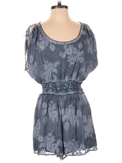 Pre-owned Free People Romper In Blue