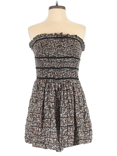 Pre-owned Free People Romper In Brown