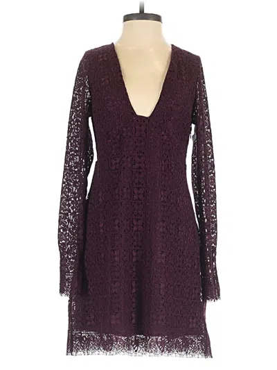 Pre-owned Free People Romper In Burgundy