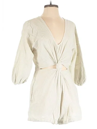 Pre-owned Free People Romper In Ivory