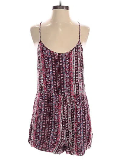 Pre-owned Free People Romper In Purple