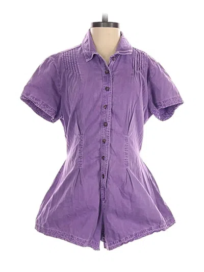 Pre-owned Free People Romper In Purple