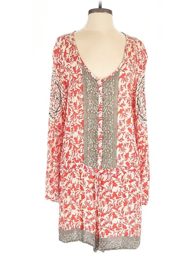 Pre-owned Free People Romper In Red