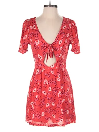 Pre-owned Free People Romper In Red