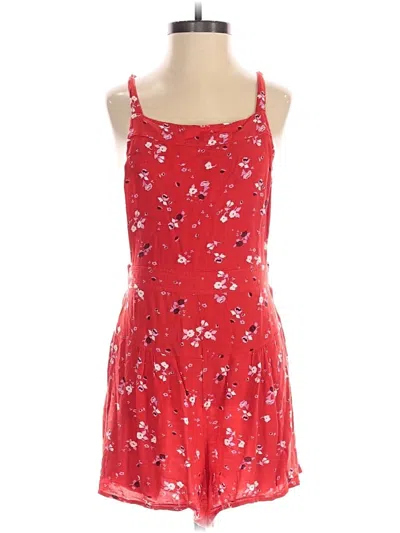 Pre-owned Free People Romper In Red
