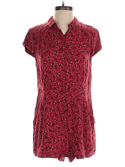 Pre-owned Free People Romper In Red