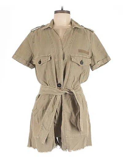 Pre-owned Free People Romper In Tan