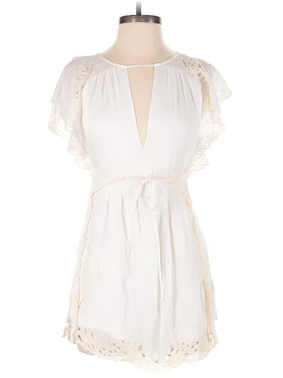 Pre-owned Free People Romper In White