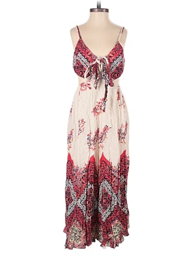 Pre-owned Free People Romper In White