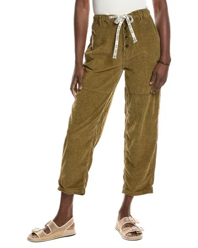 Free People Roscoe Cord Pull-on Pant In Brown