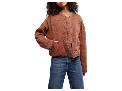Free People Rose Sweatshirt In Brown