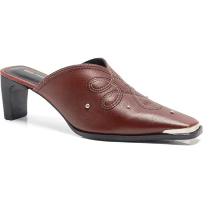 Free People Roxi Western Mule In Brown