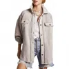 Free People Ruby Jacket In Stone In White