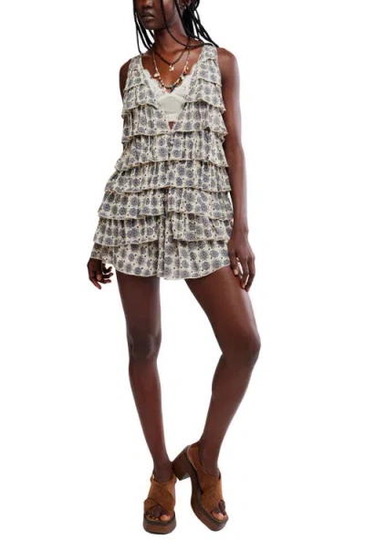 Free People Ruffle Me Up Set In Multi