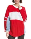 Free People Rugby Ready Layer Pullover In Red