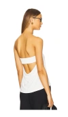 Shop Free People Running Late Tube In Clean Ivory