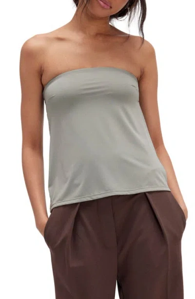 Free People Running Late Tube Top In Forest Fog