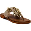 Free People Sadie Fringe Flip Flop In Brown