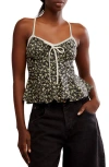 Shop Free People Sammi Floral Camisole In Washed Black Combo
