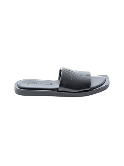Pre-owned Free People Sandals In Black