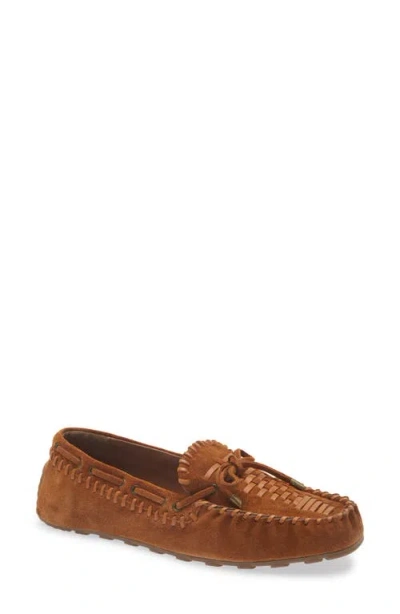 Free People Sandy Beaded Boat Shoe In Blue