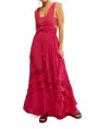 Free People Santa Maria Maxi Dress In Love In Pink