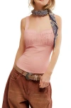 Free People Sasha Corset Top In Mellow Rose
