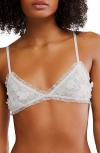 Free People X Intimately Save The Date Bralette In White