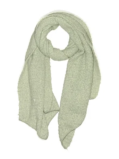 Pre-owned Free People Scarf In Green