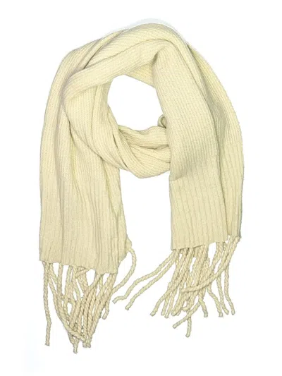 Pre-owned Free People Scarf In Ivory