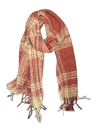 Pre-owned Free People Scarf In Orange