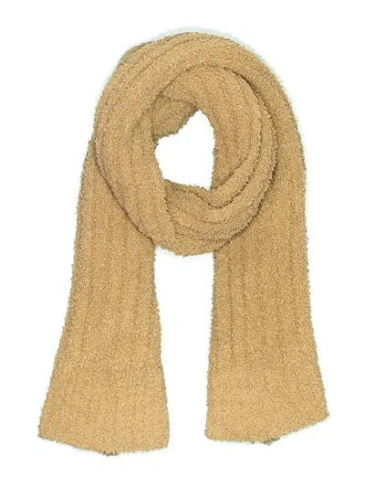 Pre-owned Free People Scarf In Tan