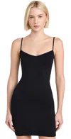 FREE PEOPLE SEAMLESS MINI SLIP BLACK