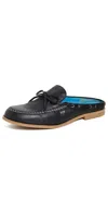 Free People Seas The Day Loafer Mule In Black