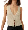 Free People Seascape Sweater Vest In Multi