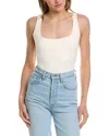 Free People Send Love Seamless Bodysuit In White
