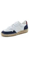 Free People Serendipity Sneakers Ecru/indigo Combo