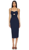 Free People Serenity Midi Dress In 漆黑