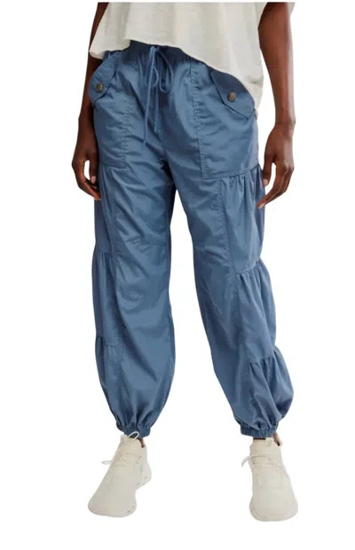 Free People Set Me Free Pants In Skyline In Multi