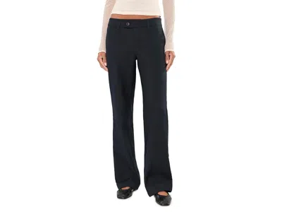 Free People Set On You Slim Trousers Women's Clothing Black: 4, Polyurethane/viscose