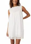 Free People Shea Smocked Yoke Shift Minidress In Multi