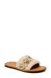 Free People Shipwreck Shell Slide Sandal In Ivory