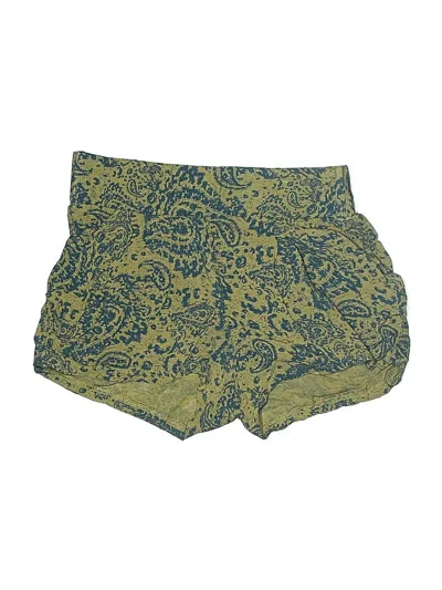 Pre-owned Free People Shorts In Green